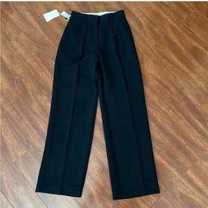Aritzia Wilfred Effortless Pants BLACK